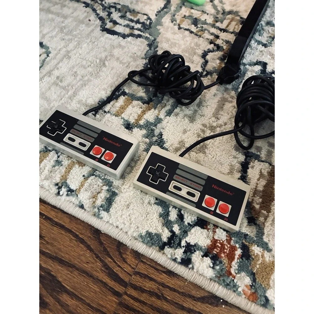 Nintendo NES Action Set Home Console, 2 Controllers, 1 Zapper - White/Gray